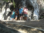 Judith and Duncan with us at The Baths, Virgin Gorda