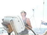 Judith at the helm!