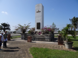 War memorial, Paramaribo.