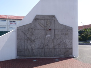 The 1980 Freedom Monument (the former Police Station), Paramaribo.