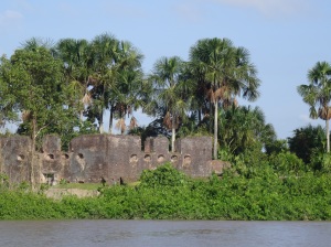 Ruined Dutch Fort, Fort Island, Guyana.