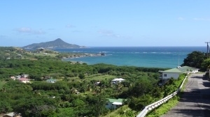 Carriacou (with Union Island in the distance).